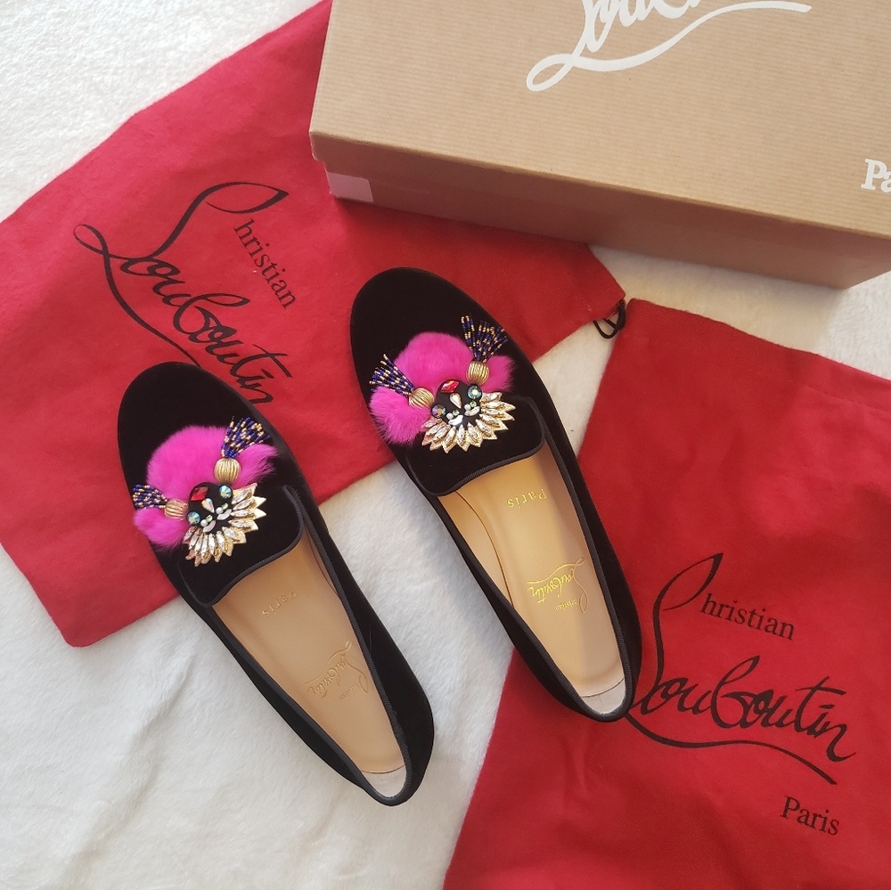 CHRISTIAN louboutin flats MAYA